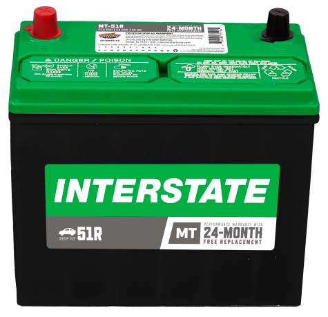 Interstate Battery 24 Month Warranty
