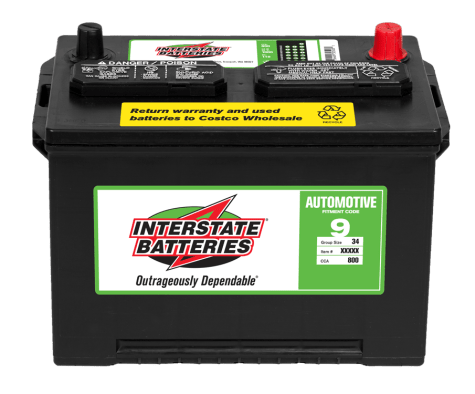 Interstate Battery 30 Month Warranty