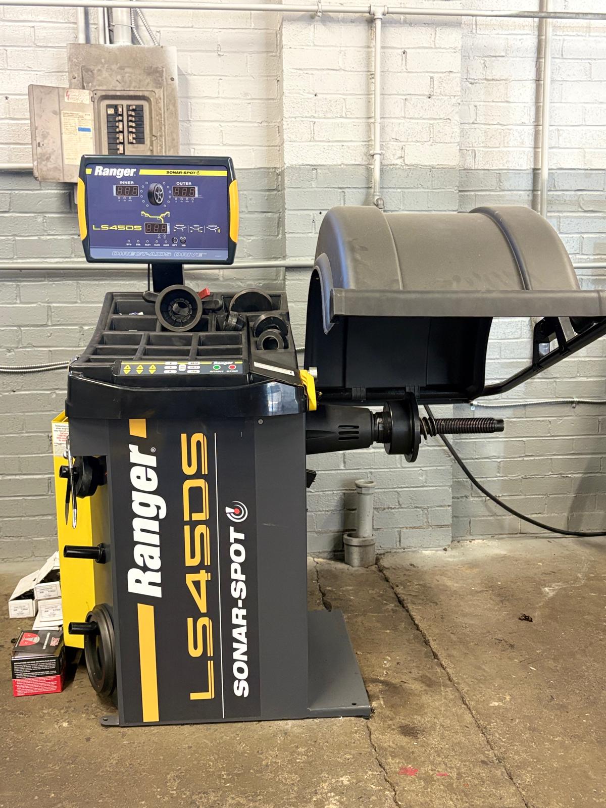 Tire Balancing Machine - Computerized Equipment at E.M.A Tire & Auto